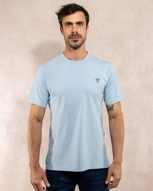 Franelas Antimanchas Baby Blue - Talla Regular